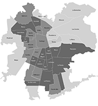 mapa santiago